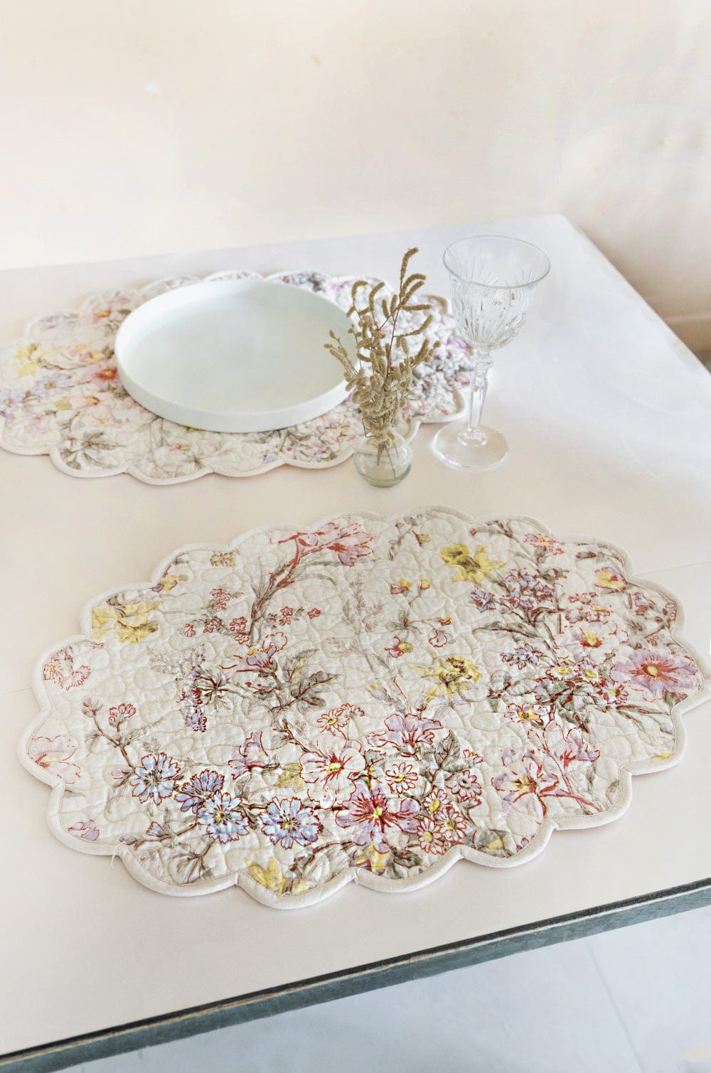 April Cornell Graceful Garden Antique Placemat Set Of 6