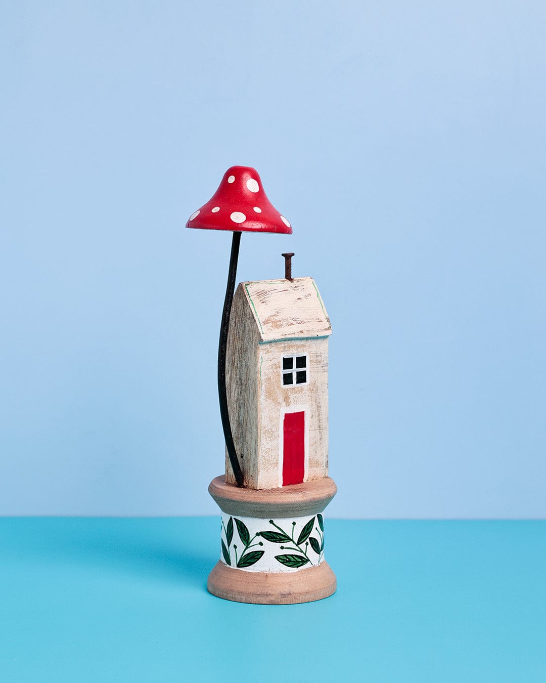 House on a Hill Decorative Accent