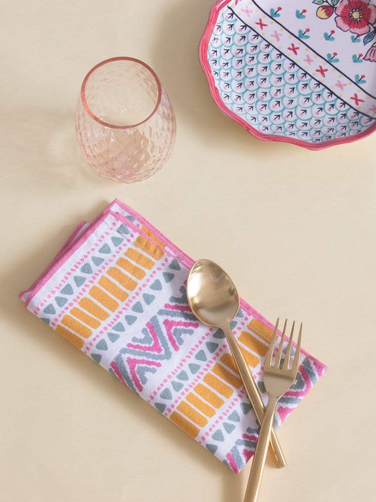 Forever Bloom Napkin - Set Of 6