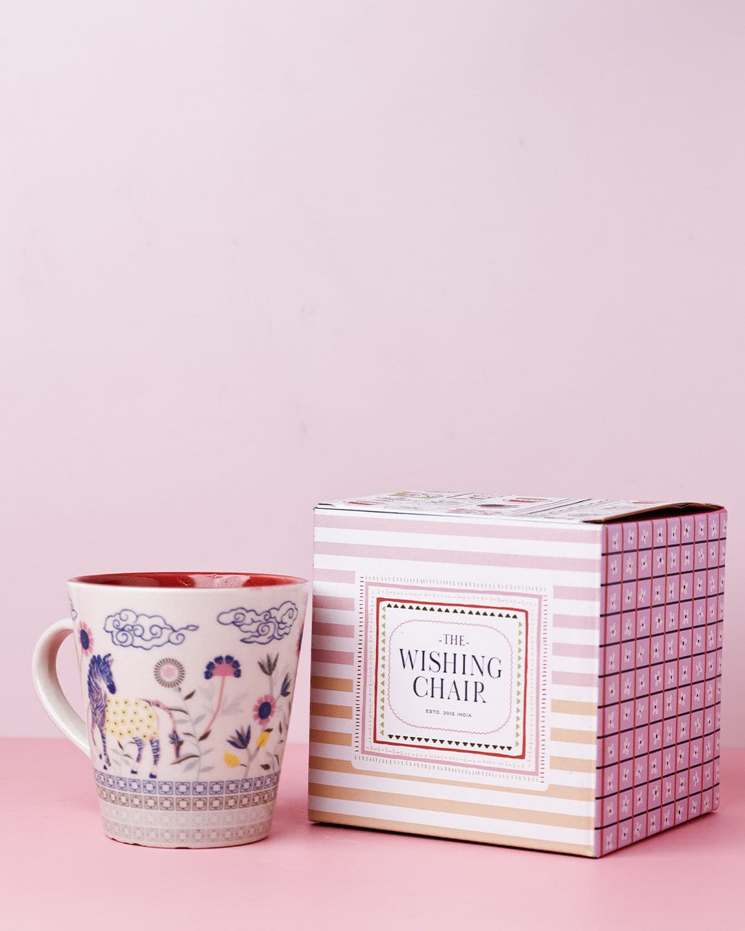 Zebra Bloom Ceramic Mug