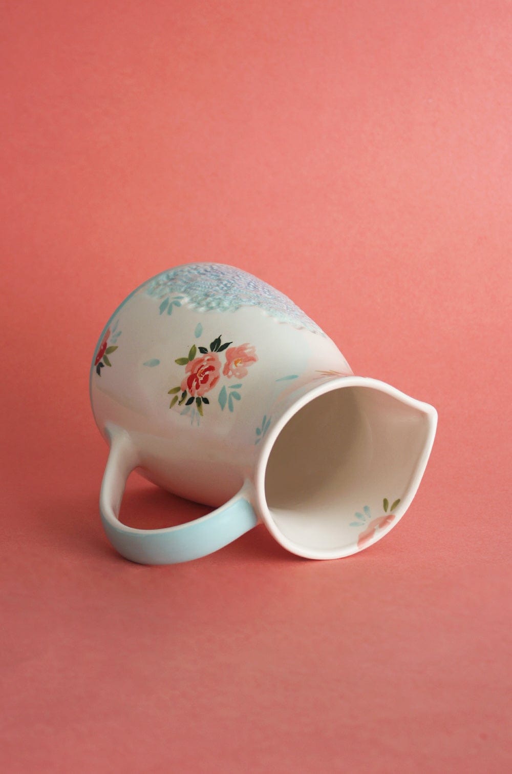 Day Dreams Handpainted Pitcher