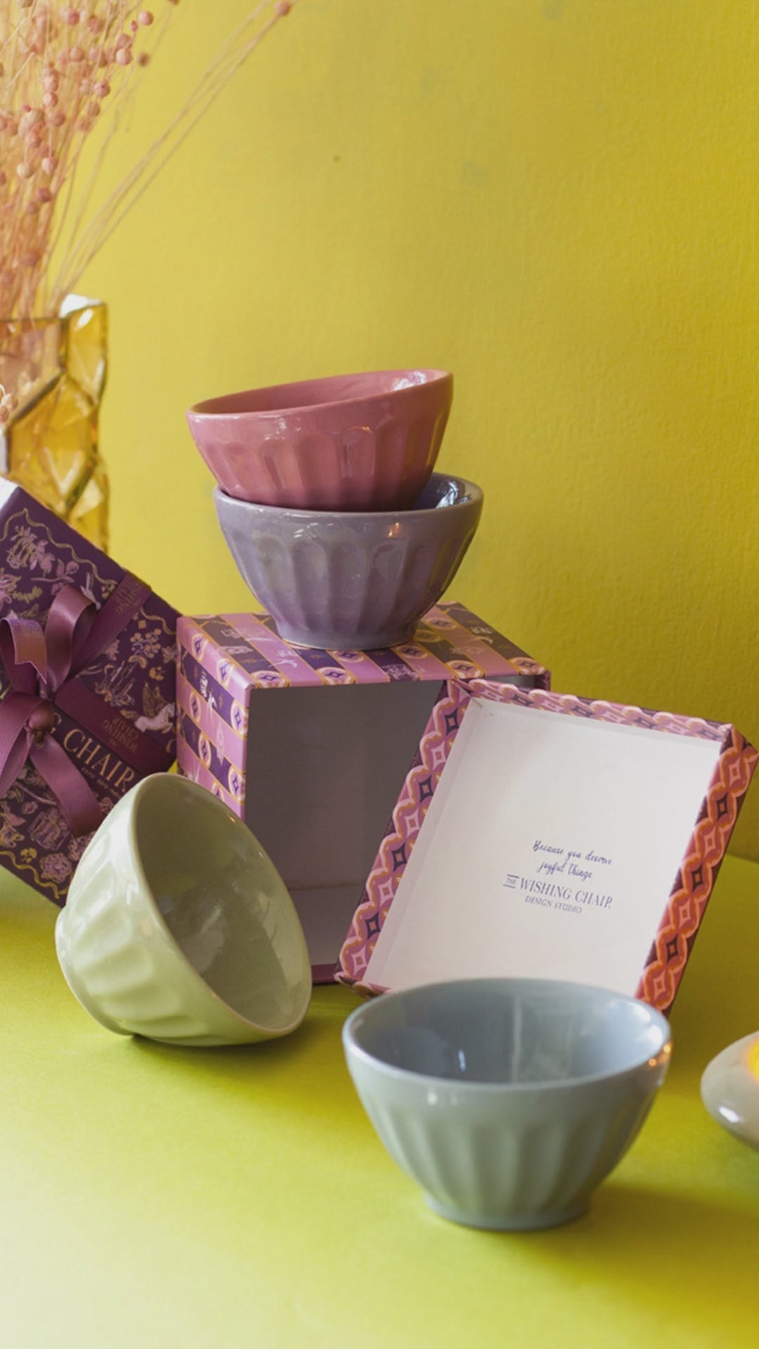 Very Berry Bowls - Set Of 4