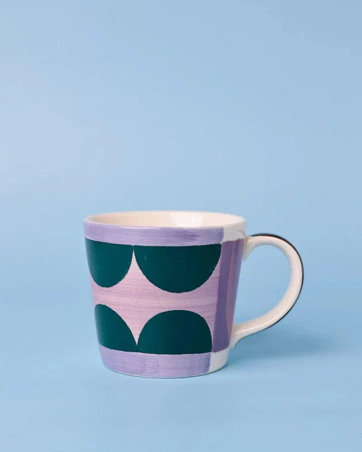 Amelia Hand painted Chai Mugs - Set Of 4