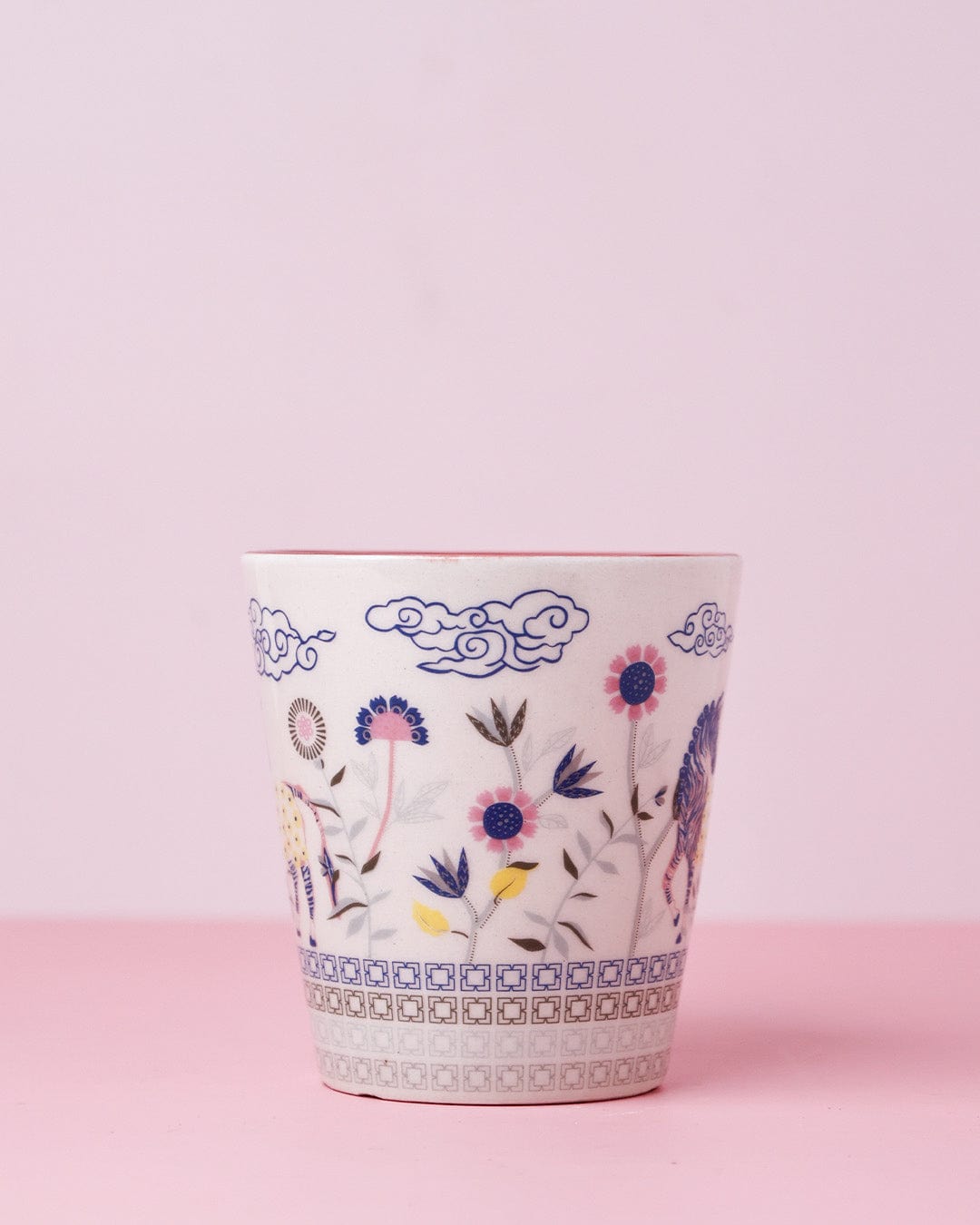 Zebra Bloom Ceramic Mug