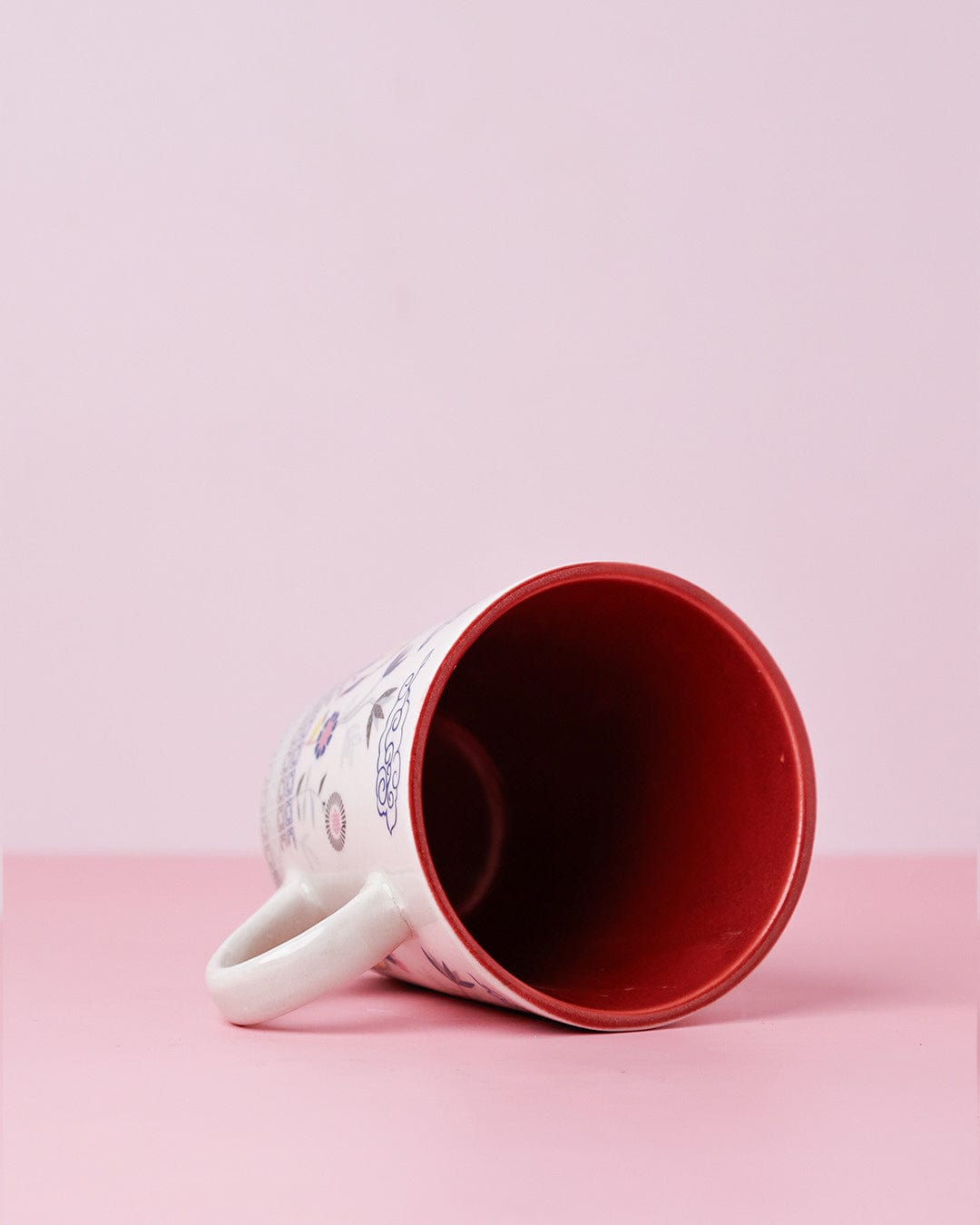 Zebra Bloom Ceramic Mug