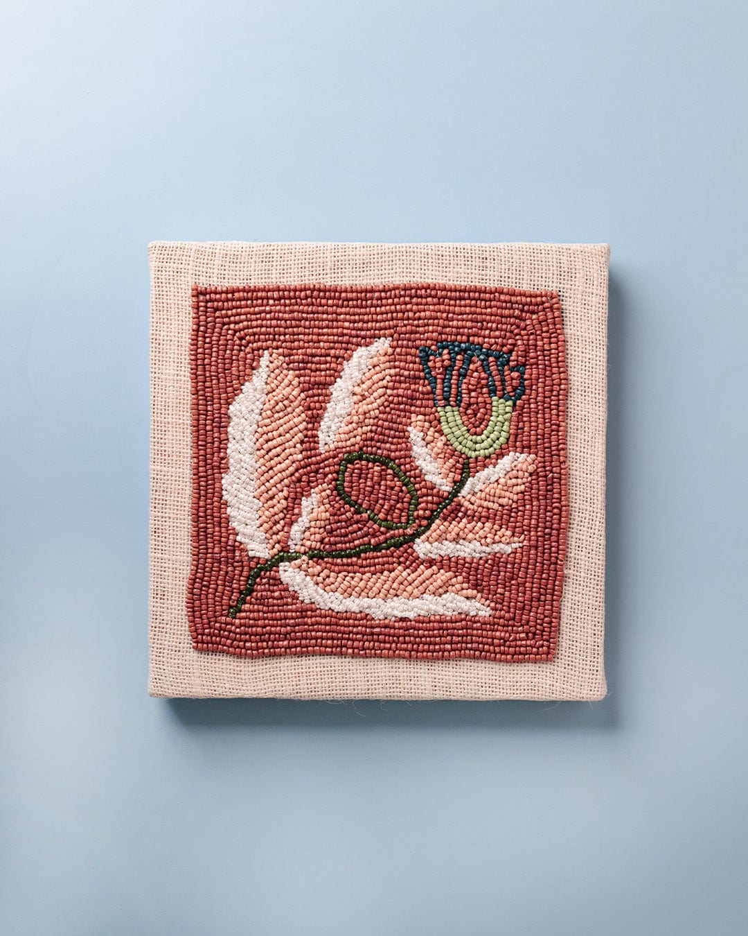 Botanica Hand Embroidered Beads Wall Décor - Set of 2